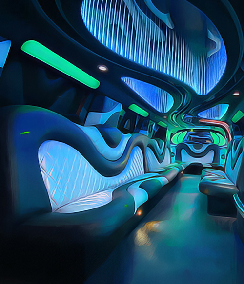 luxury party bus