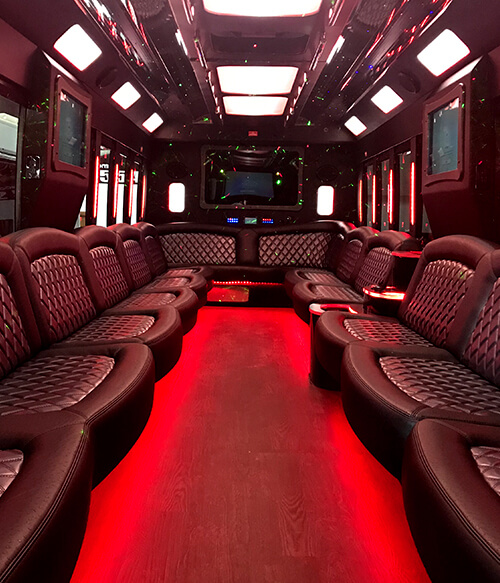 modern party bus